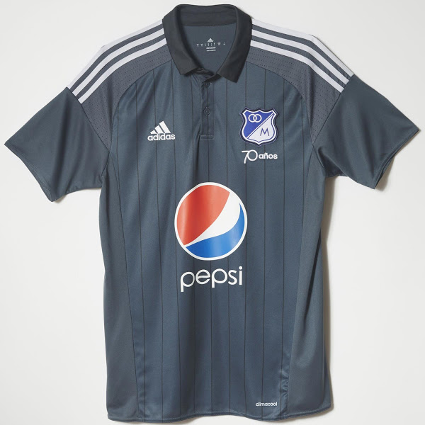 Millonarios FC 2016-17 Away Soccer Jersey